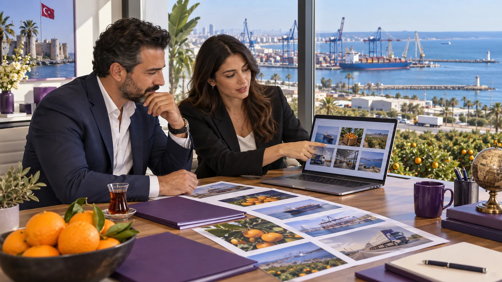 Mersin web tasarım firmalarının ihracat ve B2B projelerini inceleyen işletme sahibi